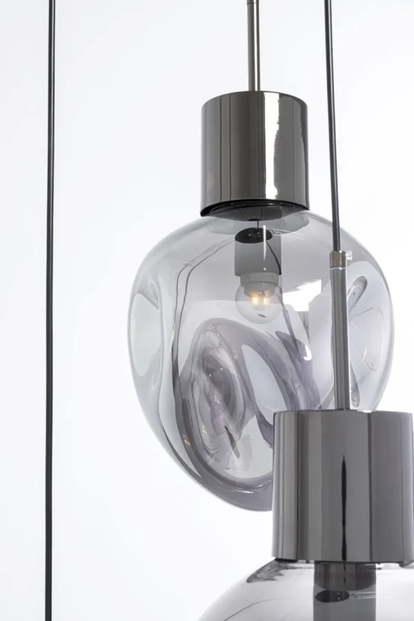Riippuvalaisimet>KARE Design Supernova Smoky Tre Riippuvalaisin Ø45cm