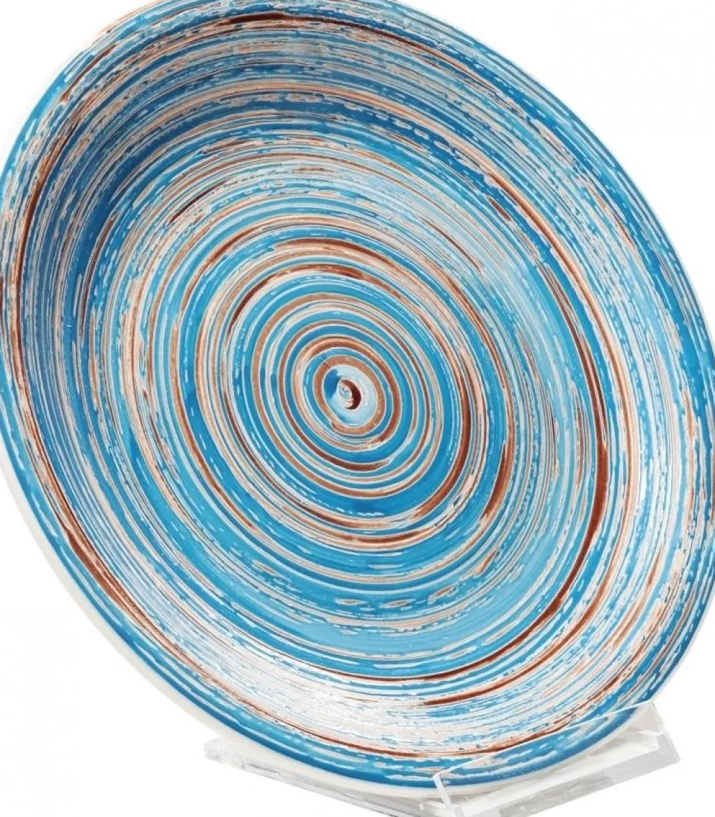 swirl_blue_lautanen_sininen_cm_1-1.webp Lautaset>KARE Design Swirl Blue Lautanen, Sininen Ø19cm