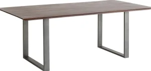 Pöydät>KARE Design Symphony Dark Pöytä, Raaka Metalli 180x90cm