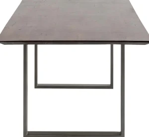 Pöydät>KARE Design Symphony Dark Pöytä, Raaka Metalli 180x90cm