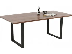 Pöydät>KARE Design Symphony Dark Pöytä, Raaka Metalli 200x100cm
