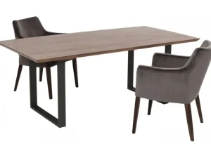 Pöydät>KARE Design Symphony Dark Pöytä, Raaka Metalli 200x100cm