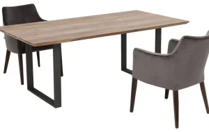 Pöydät>KARE Design Symphony Pöytä, Raaka Metalli 160x80cm