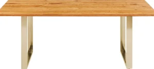 Pöydät>KARE Design Symphony Pöytä Tammi/messinki 180x90cm