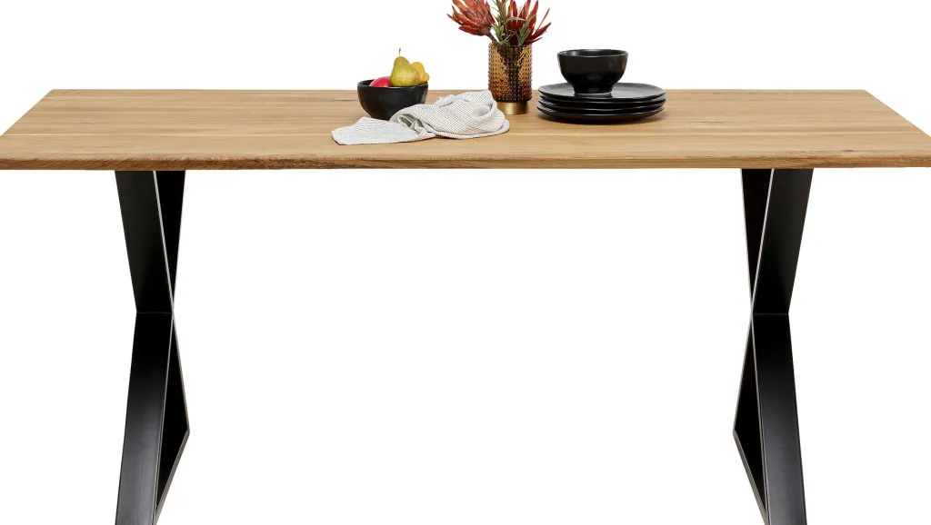 symphony_ruokapyt_tammi_musta_ristikkojalka_xcm_2.webp Pöydät>KARE Design Symphony Ruokapöytä -tammi, Musta Ristikkojalka 200x100cm