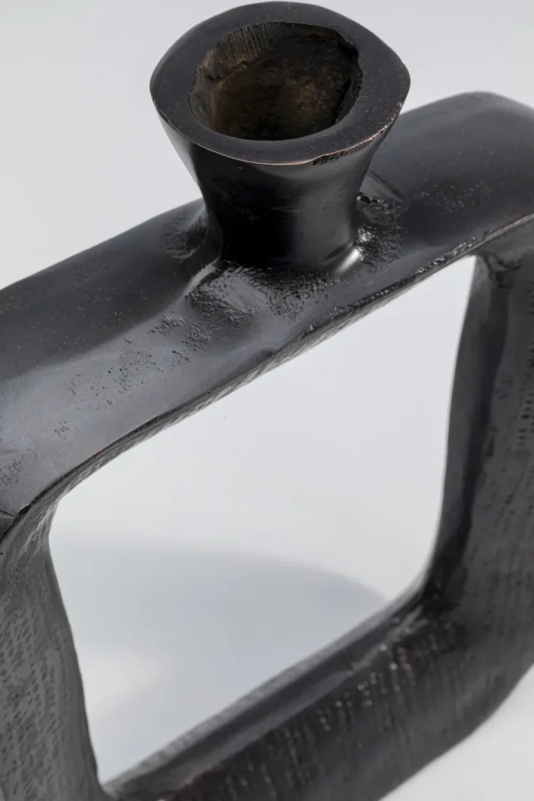 Lyhdyt | Kynttilänjalat>KARE Design Tanu Kynttilänjalka Musta 30cm