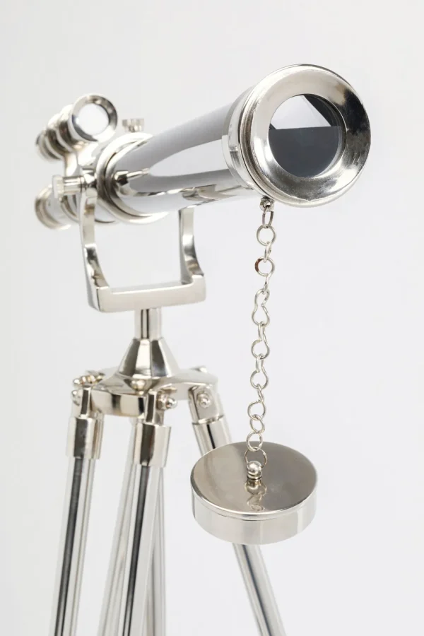 Jalalliset Koriste-Esineet>KARE Design Telescope Kaukoputki Koriste-esine Hopea 125cm