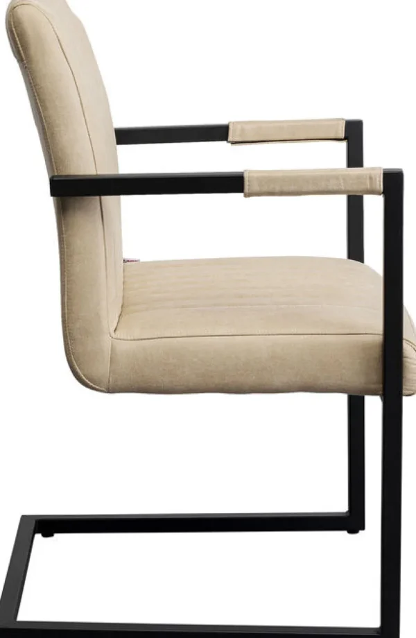 Tuolit>KARE Design Thamos Tuoli Käsinojilla, Beige