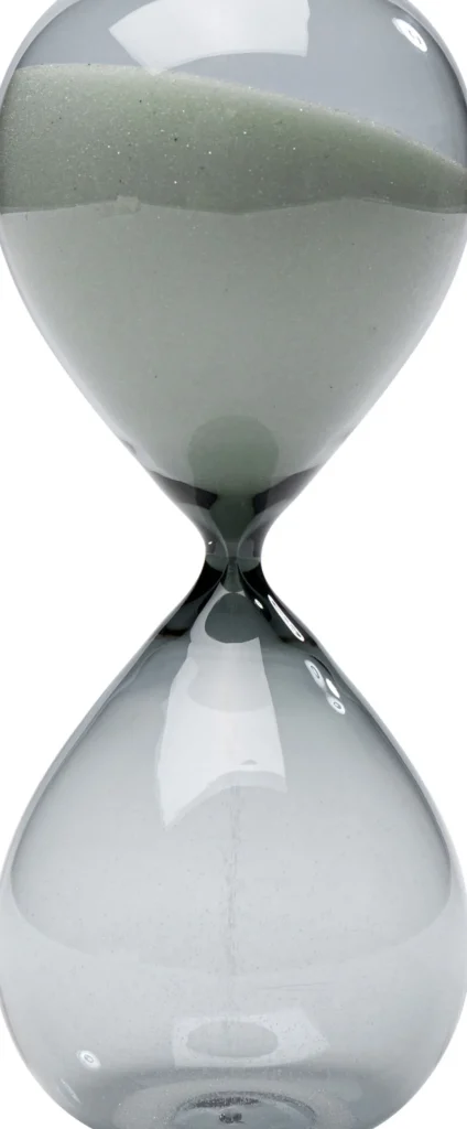 Koriste-Esineet>KARE Design Timer Black Tiimalasi, Musta 20cm