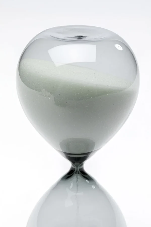 Koriste-Esineet>KARE Design Timer Black Tiimalasi, Musta 20cm