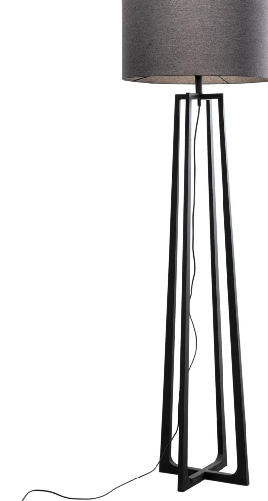 Lattiavalaisimet>KARE Design Timon Lattiavalaisin Musta 160cm