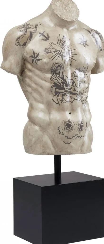 Jalalliset Koriste-Esineet>KARE Design Torso Tattoo Koriste-esine