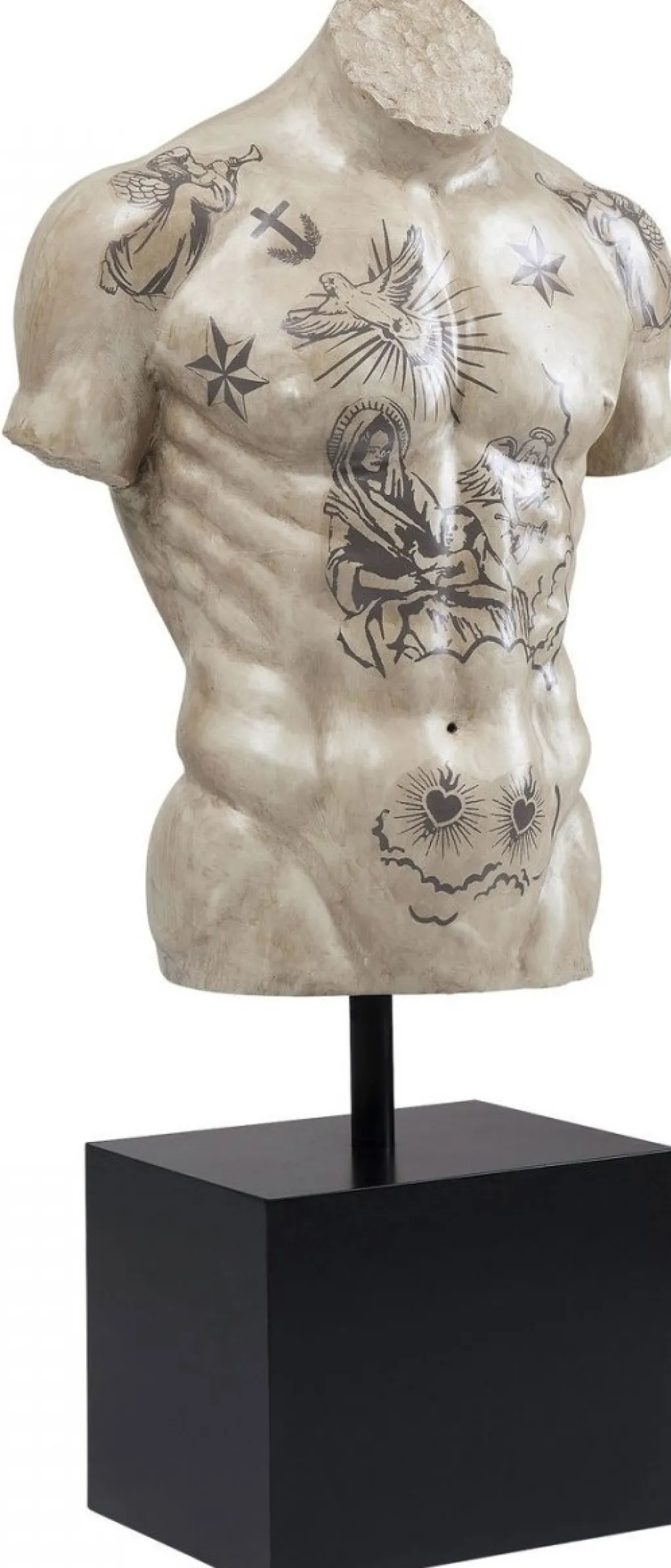 torso_tattoo_koristeesine_0.webp Jalalliset Koriste-Esineet>KARE Design Torso Tattoo Koriste-esine