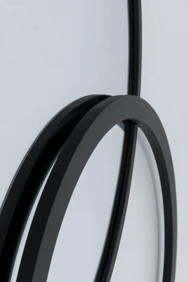 Peilit>KARE Design Triple Circle Seinäpeili, Musta 124x119cm