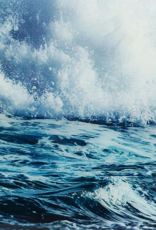 Taulut>KARE Design Triptychon Wave Aallot Lasitaulu (3/osaa)