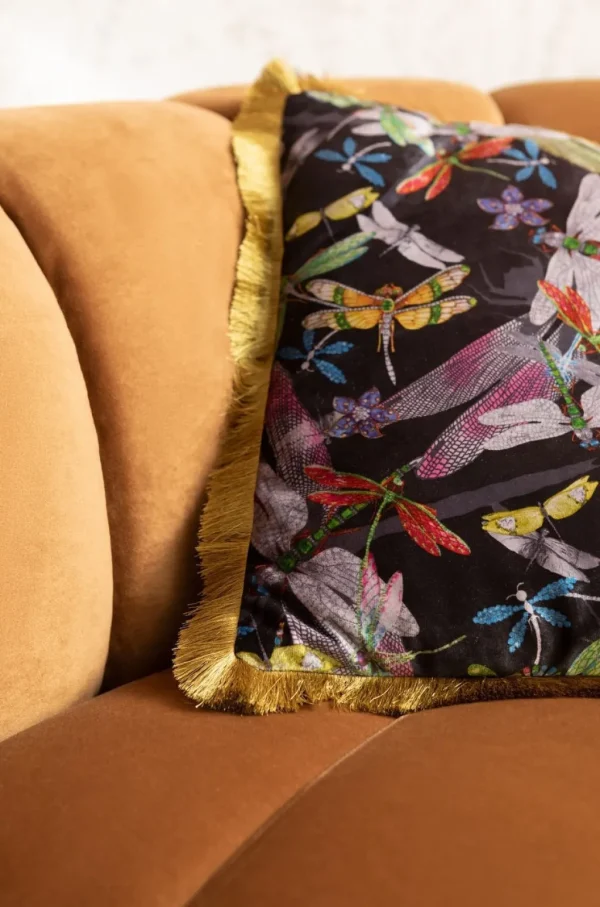 Sisustustyynyt | Olohuone>KARE Design Tropical Garden Fringe Tyyny 45x45cm