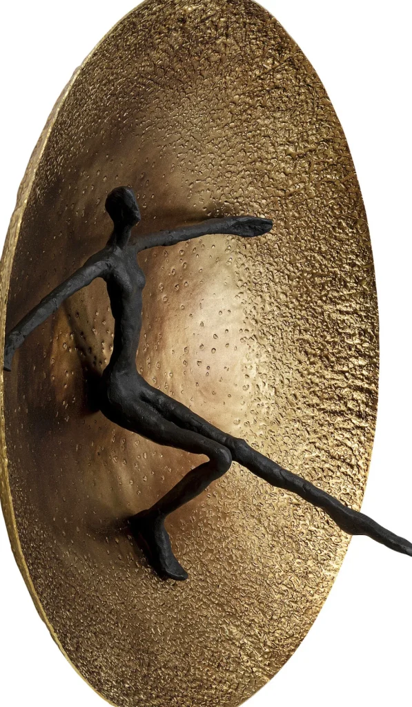 Seinäkoristeet>KARE Design Umano Seinäkoriste, Messinki Ø59cm