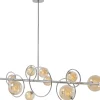 Riippuvalaisimet>KARE Design Universe Riippuvalaisin Kromi 110cm