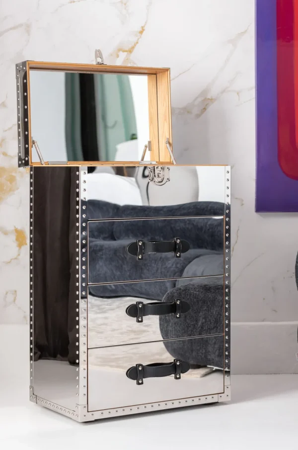 Konsolipöydät Ja Sivupöydät>KARE Design Vegas Make Up Lipasto, Laatikosto 65cm