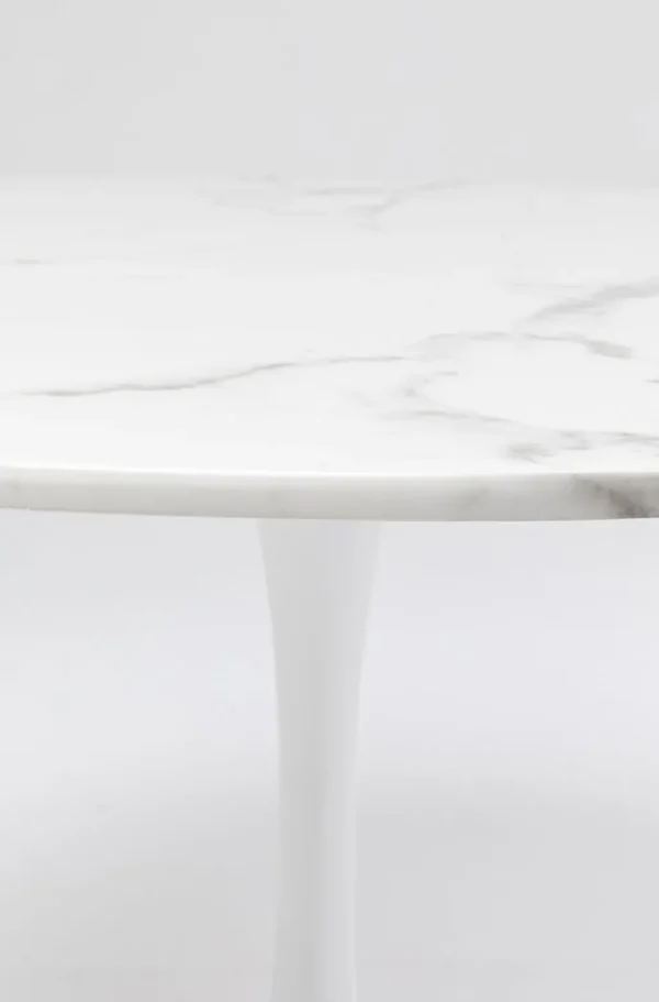 Pöydät>KARE Design Veneto Marble Pöytä, Marmori, Valkoinen Ø110cm