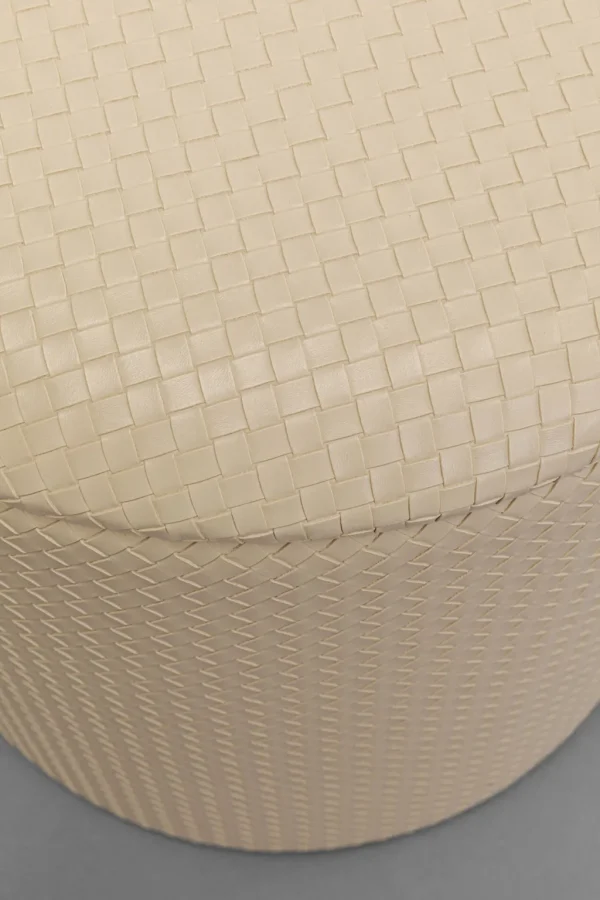 Rahit Ja Jakkarat>KARE Design Venezia Palli, Rahi Säilytyslokerolla, Kermanvärinen Ø40cm