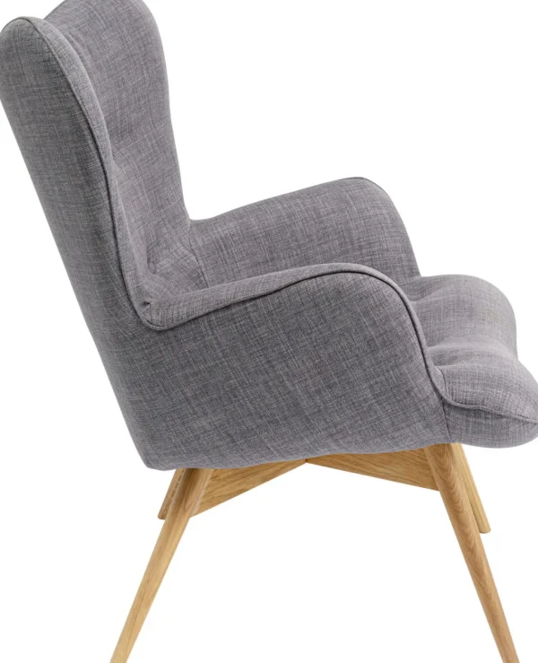 Olohuone | Nojatuolit>KARE Design Vicky Nojatuoli Harmaa
