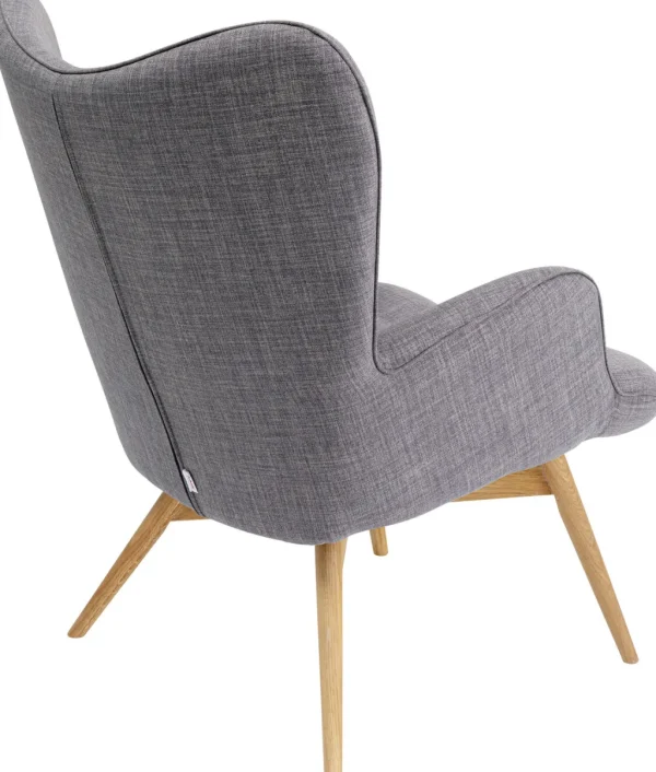 Olohuone | Nojatuolit>KARE Design Vicky Nojatuoli Harmaa