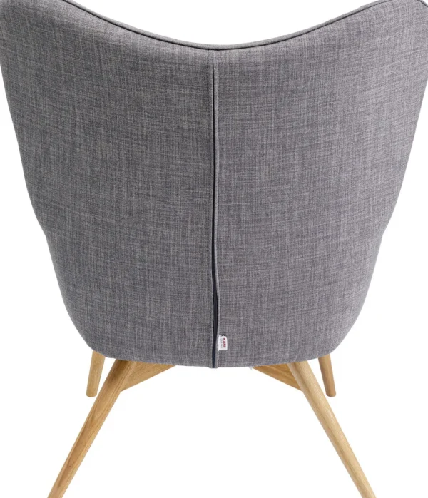 Olohuone | Nojatuolit>KARE Design Vicky Nojatuoli Harmaa