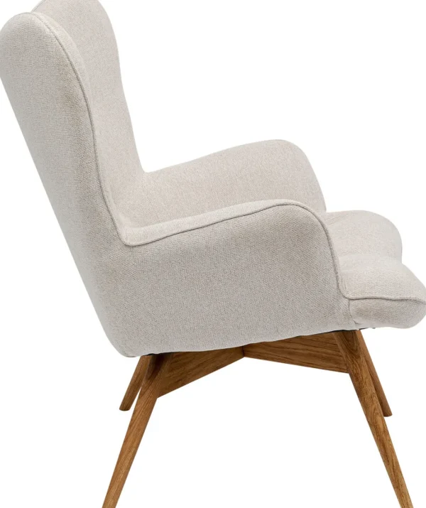 Nojatuolit>KARE Design Vicky Nojatuoli, Kermanvärinen