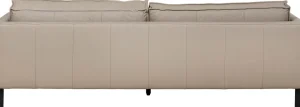 Sohvat>KARE Design Victor 3-istuttava Sohva - Nahkaa, Harmaa 233cm