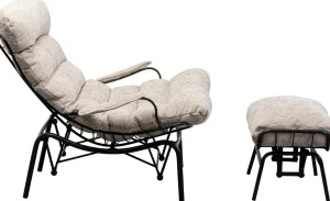 Nojatuolit>KARE Design Vienna Kääntyvä Nojatuoli + Rahi Beige