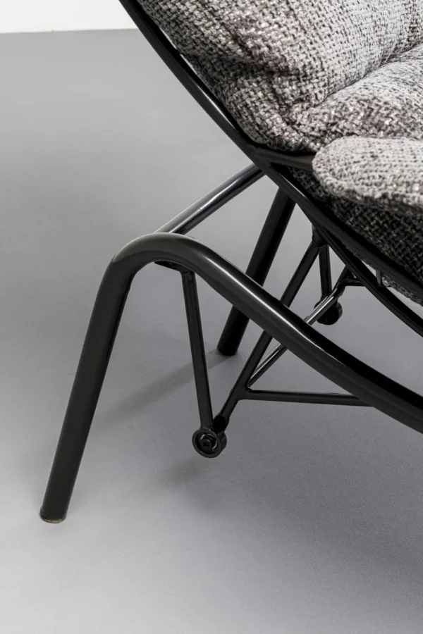 Olohuone | Nojatuolit>KARE Design Vienna Kääntyvä Nojatuoli + Rahi Harmaa