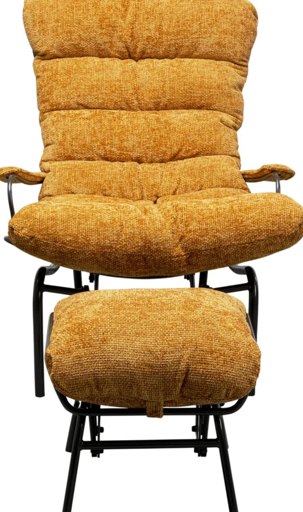 Olohuone | Nojatuolit>KARE Design Vienna Kääntyvä Nojatuoli + Rahi Keltainen