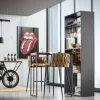 Baarit>KARE Design Vinoteca Baarikaappi Pöytätasolla 80x201cm