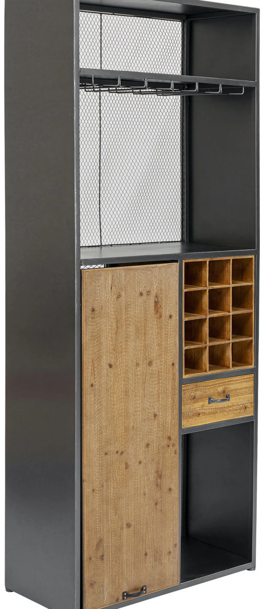 vinoteca_baarikaappi_pyttasolla_xcm_1.webp Baarit>KARE Design Vinoteca Baarikaappi Pöytätasolla 80x201cm