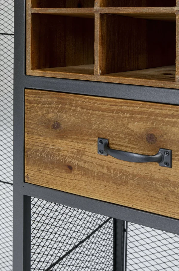 Baarit>KARE Design Vinoteca Baarikaappi Pöytätasolla 80x201cm