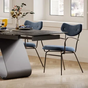 Tuolit>KARE Design Viola Tuoli Käsinojilla Sininen