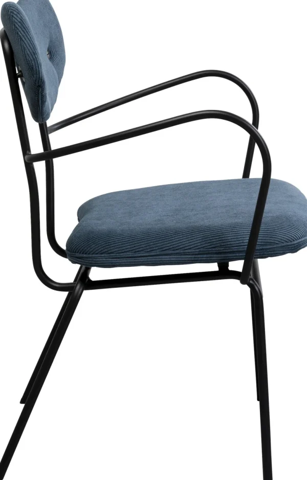 Tuolit>KARE Design Viola Tuoli Käsinojilla Sininen