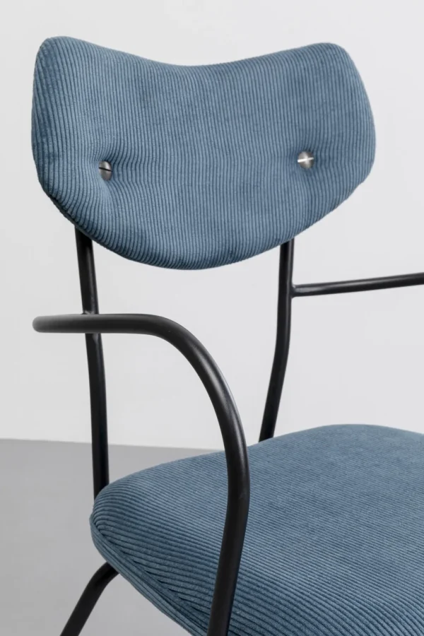 Tuolit>KARE Design Viola Tuoli Käsinojilla Sininen