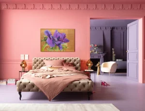 Taulut>KARE Design Violet Kehystetty Taulu 150x100cm