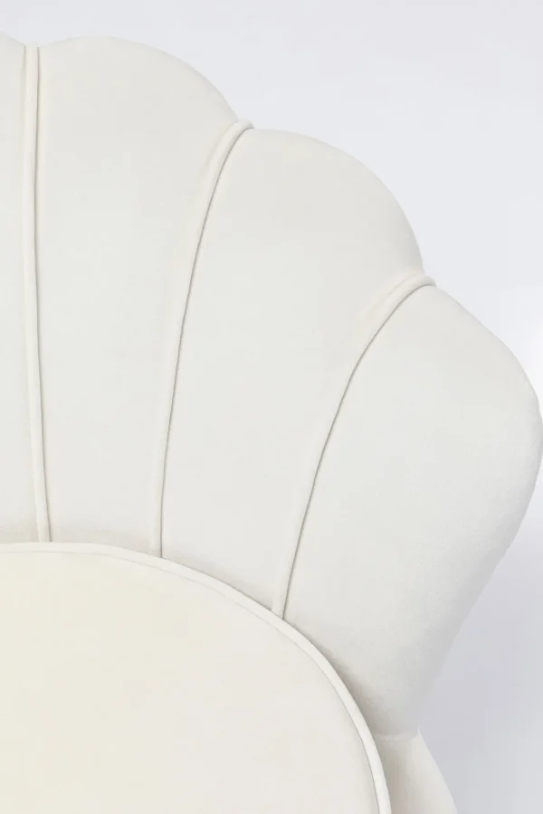 Nojatuolit>KARE Design Water Lily Nojatuoli, Kulta, Beige