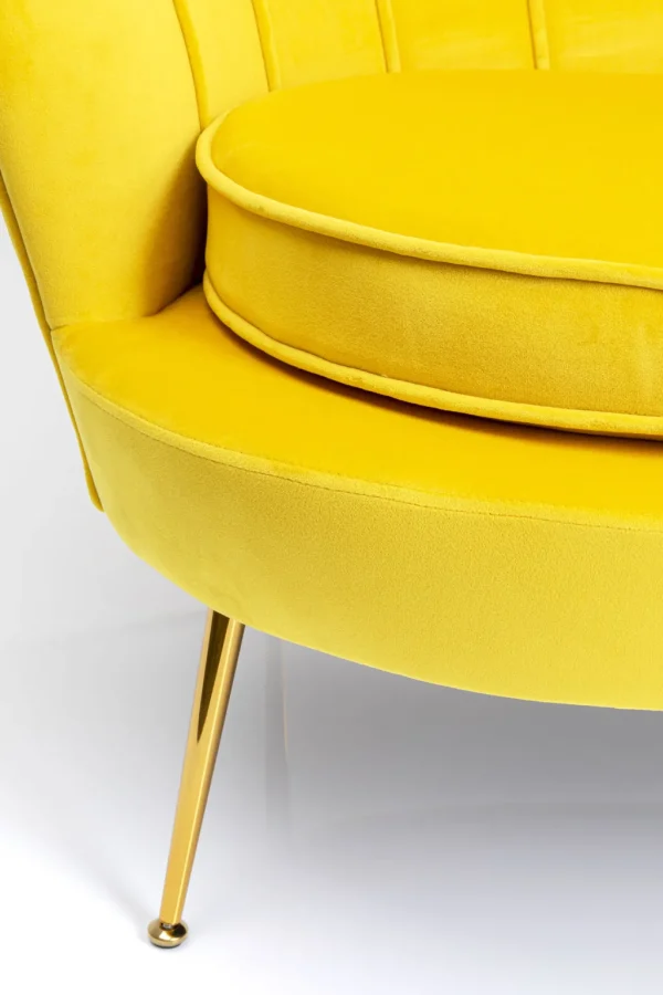 Sohvat | Olohuone>KARE Design Water Lily Sohva 2-istuttava, Kulta, Keltainen