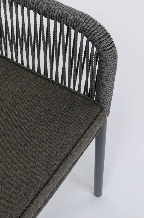 Tuolit>KARE Design Wave Tuoli Käsinojilla, Harmaa