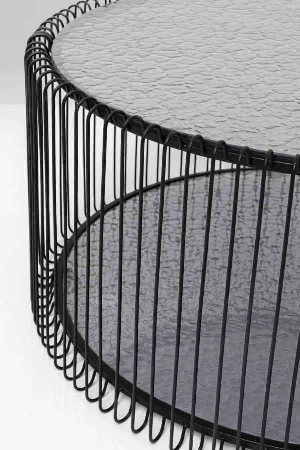 Sohvapöydät>KARE Design Wire Double Bubble Sohvapöytä Musta (2/Setti)