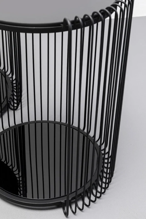 Sohvapöydät>KARE Design Wire Double Sivupöytä, Musta (2/Setti)