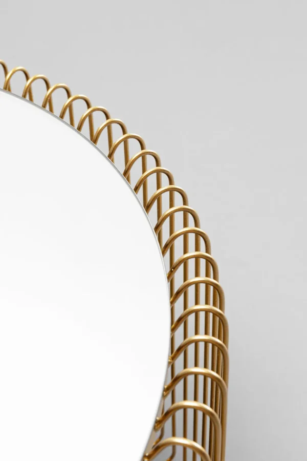 Sohvapöydät | Olohuone>KARE Design Wire Double Sohvapöytä, Messinki (2/Setti)