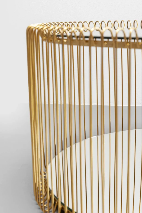 Sohvapöydät | Olohuone>KARE Design Wire Double Sohvapöytä, Messinki (2/Setti)