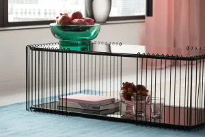 Sohvapöydät>KARE Design Wire Double Sohvapöytä Musta 120x60cm