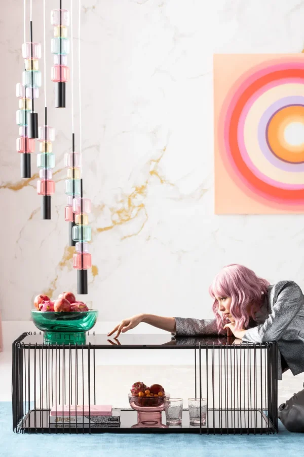 Sohvapöydät>KARE Design Wire Double Sohvapöytä Musta 120x60cm