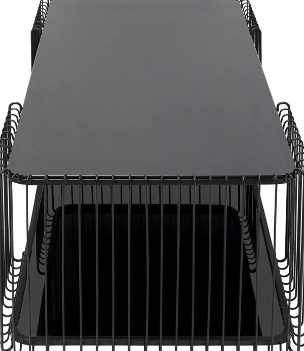 Sohvapöydät>KARE Design Wire Double Sohvapöytä Musta 120x60cm